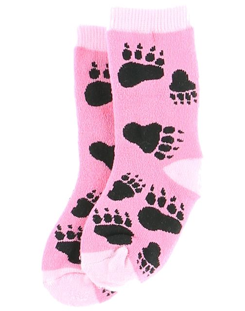 Infant Socks - Bear Hug (pink)
